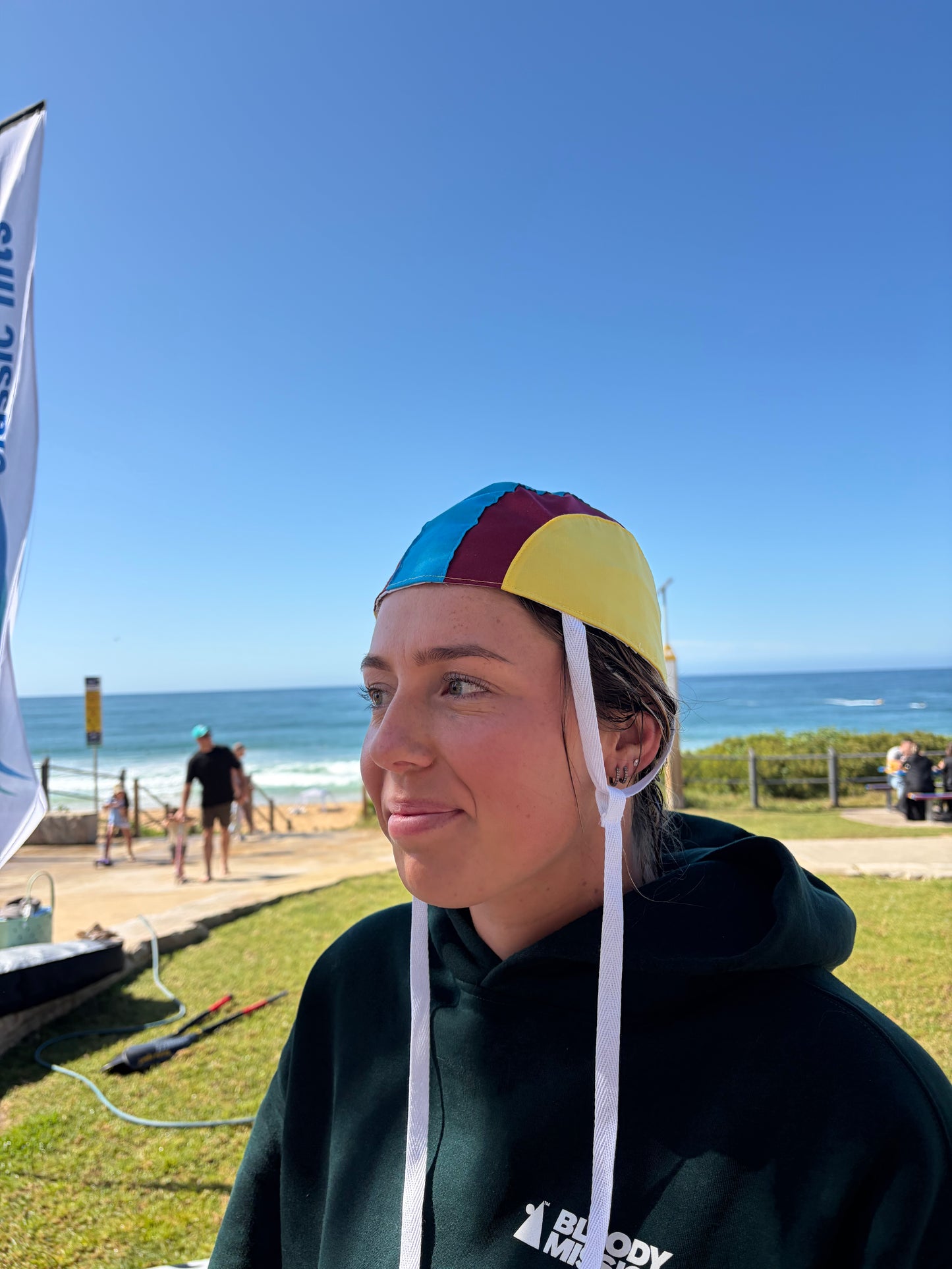 Cotton comp cap